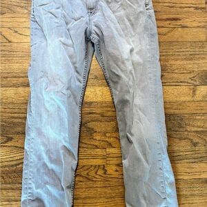 Classic Men's Light Gray Jeans